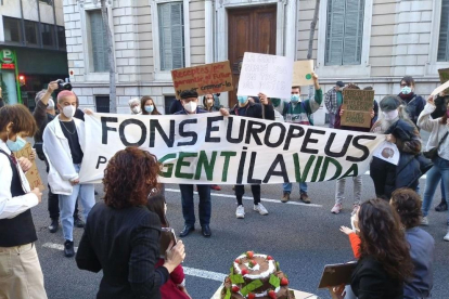 Protestas contra el reparto “contaminante” de los fondos europeos