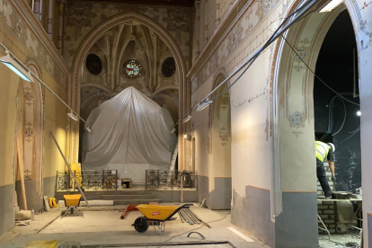 Empiezan las obras de remodelación de la capilla de la Piedad de la catedral la Seu d'Urgell