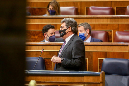 El ministro de Inclusión, Seguridad Social y Migraciones, José Luis Escrivá.