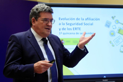 El ministre d'Inclusió, Seguretat Social i Migracions, José Luis Escrivá, en una fotografia d'arxiu.