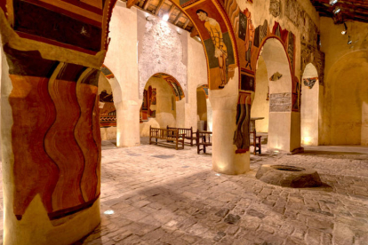 Imatge de Sant Joan de Boí en 3D