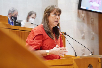 La consellera de Sanitat d'Aragó, Sira Repollés.