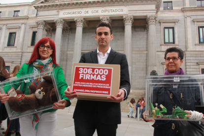 Imagen de 2016, cuando Miguel Hurtado inició una campaña contra la prescripción de los abusos. 
