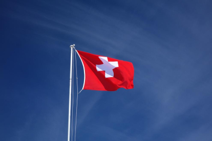 Imatge d'arxiu de la bandera de Suïssa