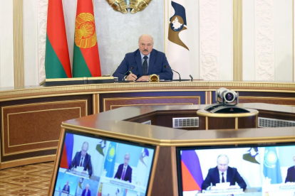El presidente bielorruso amenaza con tomar medidas contra los países que han impuesto sanciones.
