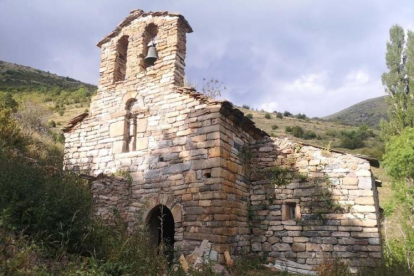 L'església romànica de Sant Sadurní d'Esperan surt de la llista roja per perill d'enfonsament