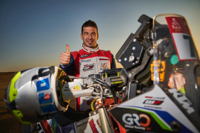 Betriu va ser el segon millor espanyol en motos al Dakar 2021.