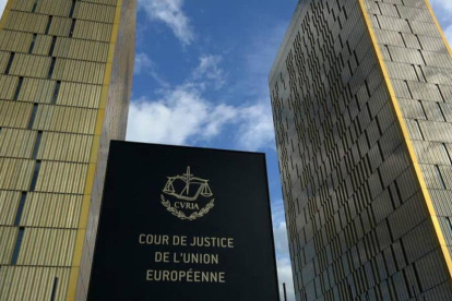 Imagen de la sede de la corte europea de justicia.