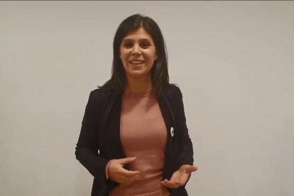 Marta Vilalta anunció su candidatura en un vídeo. 