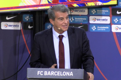 El president del FC Barcelona,