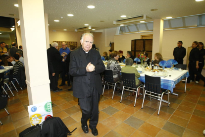 El obispo emérito de Lleida, Francesc Xavier Ciuraneta. 