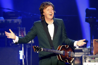 El exBeatle Paul McCartney, en una imagen de archivo de uno de sus conciertos en solitario. 