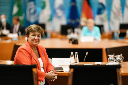 La directora del FMI, la economista búlgara Kristalina Georgieva.