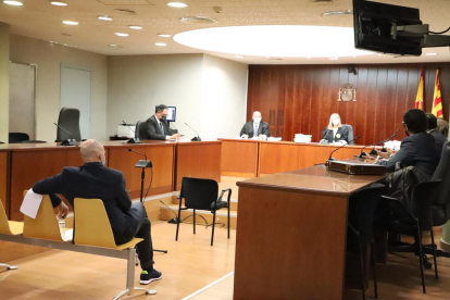 El juicio se celebró ayer la Audiencia de Lleida. 