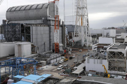 Imatge de les instal·lacions de la central nuclear de Fukushima.