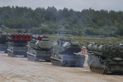 Rusia ha incrementado su presencia militar en la frontera con su vecina Ucrania.