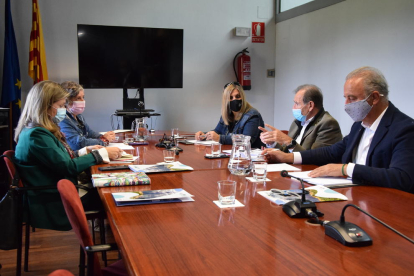 Reunión de consells del Pirineo y el Conselh de Aran en La Seu. 
