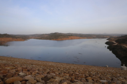 El pantano de L’Albagés ha aumentado sus reservas en tres días procedentes del río Set.