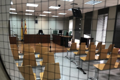 Imatge d’un jutjat penal de Lleida.