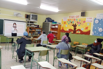 Sessió informativa d’Aspid a l’Escola Balàfia de Lleida.