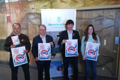 Presentació del certamen dijous a la Diputació de Lleida.