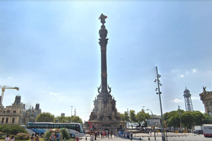 Imagen del Mirador de Colón, en Barcelona.