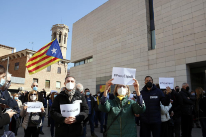Críticas al Govern después de la marcha de las obras del Museo de Lleida: 
