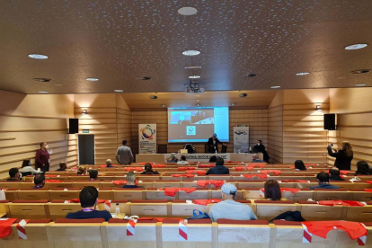 Celebración de la 3ª Conferencia de la Federación de Industria de CCOO en el auditorio Joan Oró