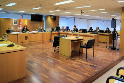 Vista general de la sesión del juicio. EFE/Fernando Alvarado