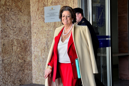 L’extresorer del PP Álvaro Lapuerta i l’exalcadessa de València Rita Barberá.