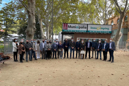 Miembros de Junts, en Municipàlia.