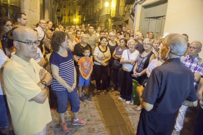 La visita guiada del pasado martes en Cervera contó con una gran afluencia de público.