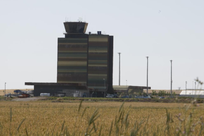 Imatge d’arxiu de l’aeroport de Lleida-Alguaire.