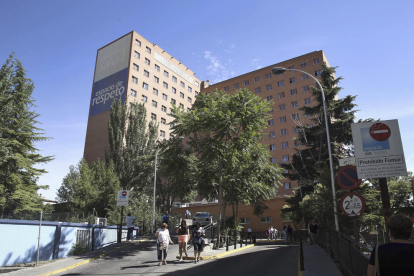 Imatge d’arxiu de la façana de l’Hospital Clínic de Valladolid.
