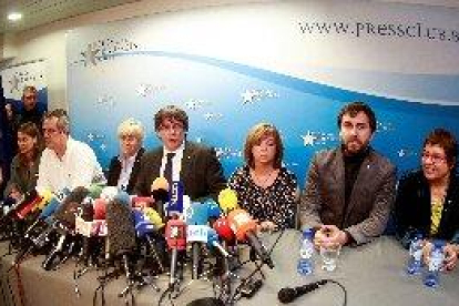 Puigdemont y sus exconsellers serán detenidos para comparecer ante un juez belga