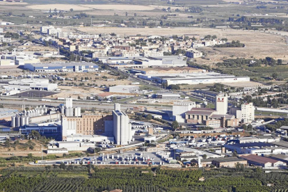 Imatge del polígon industrial El Segre, que compta amb una gran concentració d’empreses.