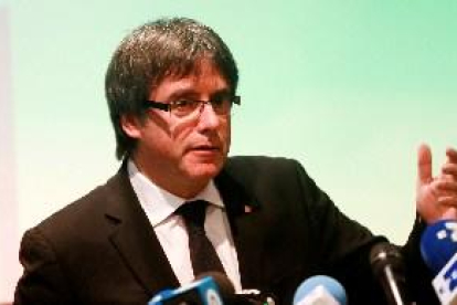Puigdemont dice que España ha retirado euroorden 