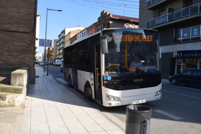 El nuevo bus urbano de la capital de la Noguera. 