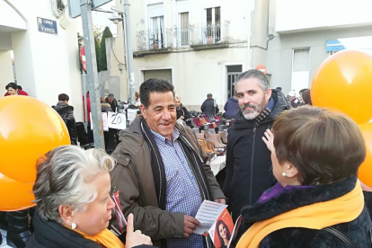 El PP va celebrar el dia de la Constitució a la plaça Sant Joan.