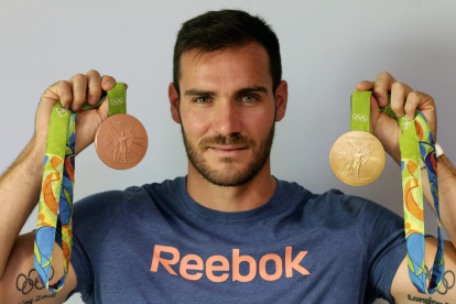 Saúl Craviotto, doble medallista a Rio.