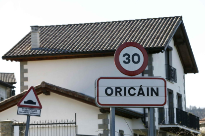 la localitat navarresa d'Oricáin