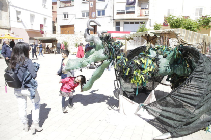 La representació de la llegenda de Sant Jordi a Puigverd de Lleida.