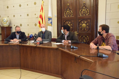 La Seu firmó ayer el convenio con la Fundació Orfeó Lleidatà.