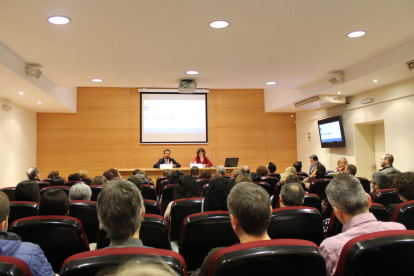 Presentación del sistema en la Cámara de Comercio de Lleida.