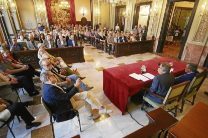 Josep Cuní va pronunciar la conferència inaugural de la Diada.