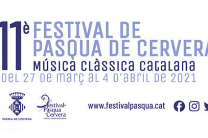 Onzena edició del Festival de Pasqua de Cervera, el certamen de referència en música clàssica catalana.