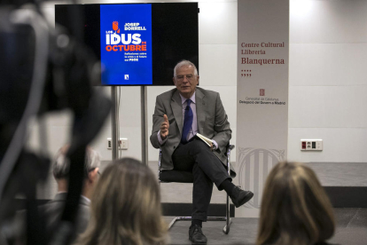 El exministro leridano Josep Borrell.