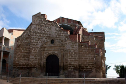 El campanar de Rosselló es va enfonsar el gener del 2016.