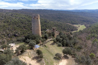 La Torre de Vallferosa, a Torà, és la més alta de Catalunya.