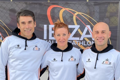 Ribalta, ganadora del half triatlón de Ibiza